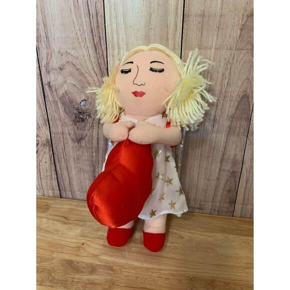 1998 Sugar Loaf Angel Plush Doll 13” Blonde - Picture 1 of 7